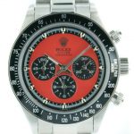 Rolex Daytona Paul Newman stahl - rotes Ziffernblatt