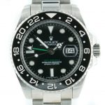 Rolex GMT Master 2012 Keramik-Lünette mit schwarzem Zifferblatt