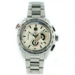 Product:Tag Heuer Grand Carrera 36 stahl mit weissem Zifferblatt