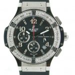 Hublot Big Bang Black Magic Diamonds Damen Chrono