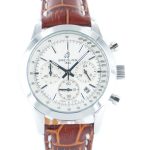 Breitling Transocean Chrono 35mm Damenmodell weiss