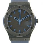 Product:Hublot Classic Fusion All Black Blue mit Kautschuk