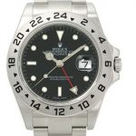 Rolex Explorer II stahl - schwarzes Ziffernblatt