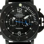 Panerai PAM 615 Luminor Submersible Flyback Black Steel