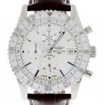 Product:Breitling Chronoliner Creme mit braunem Leder