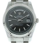 Product:Rolex DayDate II President 40mm weissgold Rhodium