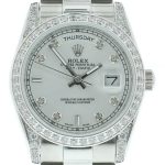 Product:Rolex DayDate 36mm Diamonds President Armband