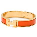 Product:Hermes Clic H ARMBAND rose/orange