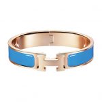 Product:Hermes Clic H ARMBAND rose/hellblau