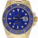 Product:Rolex Submariner Date 18k 116618LB Keramik-Lünette blau