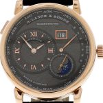 Product:A. Lange & Söhne Lange1 Mondphase Rotgold schwarz/schwarz