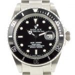 Rolex Submariner stahl - schwarzes Ziffernblatt