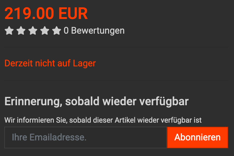 Lagererinnerung