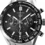 Product:Tag Heuer Carrera Heuer 02 - Schwarzes Zifferblatt