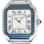 Product:Cartier Santos de Cartier 2023 PVD Lünette blau