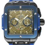 Product:Hublot Square Bang Unico King blau