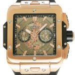 Product:Hublot Unico Square Bang King gold 42mm