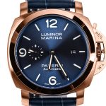 Product:Panerai Luminor Marina Goldtech Sole Blu PAM01112