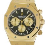 Product:Audemars Piguet Royal Oak Chrono 18k gold schwarzes Zifferblatt