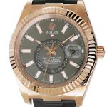 Product:Rolex Sky-Dweller Oysterflex Rhodium Rosegold Kautschukarmband