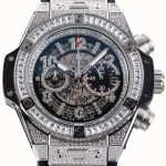 Product:Hublot Big Bang Unico Titanium Pavé 42mm